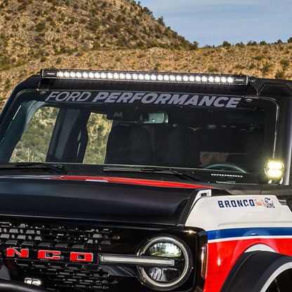 Ford Racing Ford Performance Bronco Windshield Banner - Silver M-1820-BRS