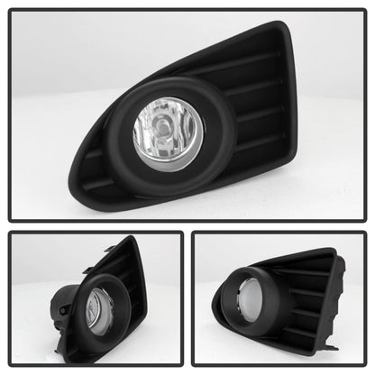 Spyder Scion IQ 2012-2013 OEM Fog Light w/Switch- Clear FL-SIQ12-C 5077868