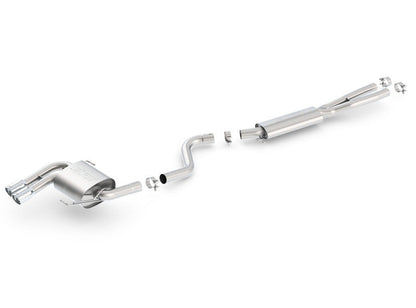 Borla 08-12 BMW 328i Sdm E90 2.0L RWD Dual Left Rear Exit Touring Cat-Back Exhaust 140505