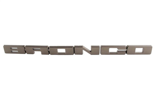 Ford Racing 2021+ Bronco Grille Lettering Overlay Kit - Bronze M-1447-BLBR