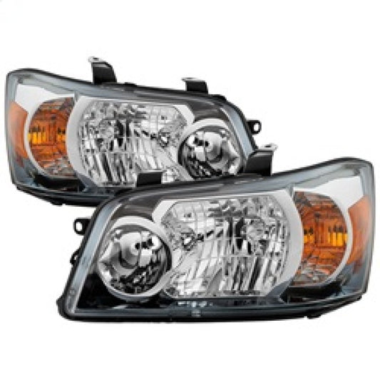 SPYDER Xtune Toyota Highlander 04-06 (Non Hybrid Models) OEM Style Headlights Chrome HD-JH-THIGH04-AM-C 9039157