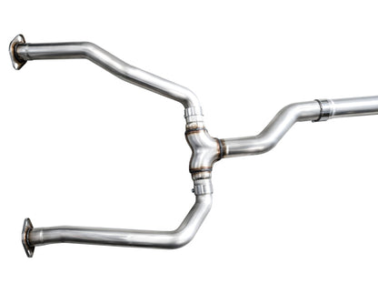 AWE Tuning AWE 0FG Exhaust for 3rd Gen Toyota Tundra - Dual Chrome Silver Tips 3015-32063