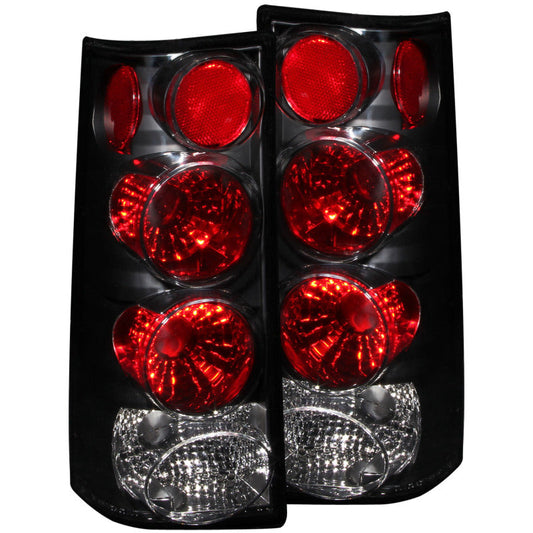 Anzo 1996-2002 Gmc Savana Taillights Black