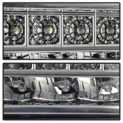 SPYDER xTune 99-06 GMC Sierra (Excl Denali) Full LED Bumper Lights - Chrome (CBL-GSI99-LED-C) 9029318