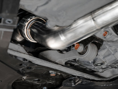 AWE Tuning 2024 Acura Integra Type S DE5 FWD Track Edition Exhaust w/ Triple Chrome Silver Tips 3020-52335