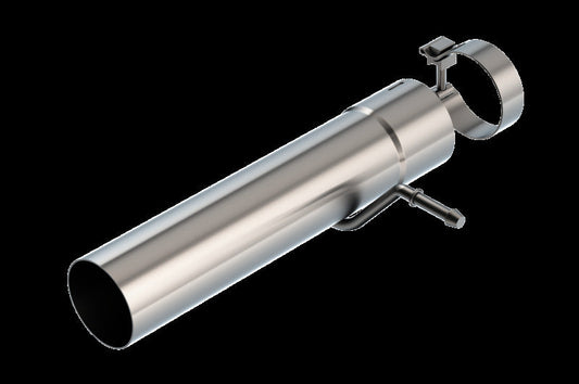 Borla 20-22 Chevrolet/GMC Silverado/Sierra 6.6L T-304 Stainless Steel Extension Pipe - Brushed 60713