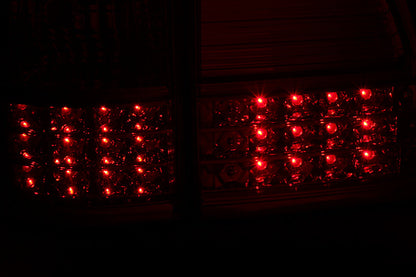Anzo 1998-2005 Toyota Land Cruiser Fj LED Taillights Red/Clear G2