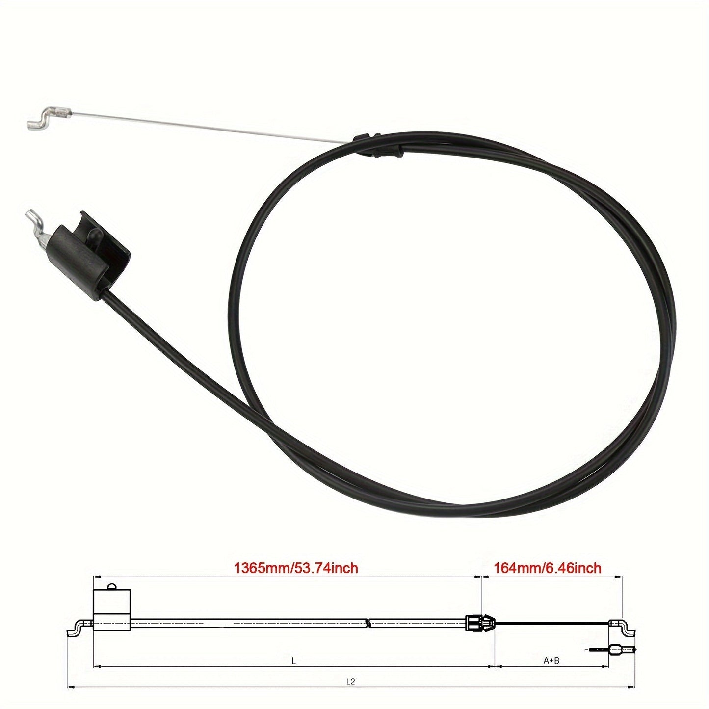 Control Cable for Husqvarna 6021P Lawn Mower — Replaces 532440934