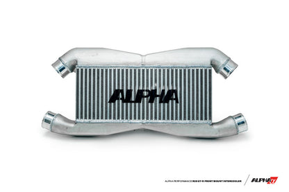 AMS Performance 2009+ Nissan GT-R R35 Replacement Alpha Front Mount Intercooler for IC Piping w/Logo ALP.07.09.0007-1
