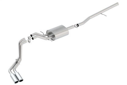 Borla S-Type Cat-Back 14 Sierra 1500 Ext. Cab Stnd Bed/CC Short Bed 143.5in WB Side Exit Exhaust 140550