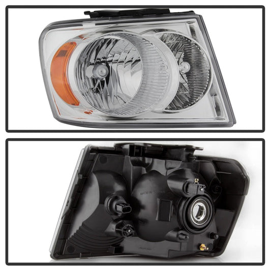 SPYDER xTune 07-09 Dodge Durango OEM Style Headlights - Chrome (HD-JH-DDU07-AM-C) 9042584