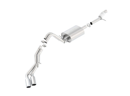 Borla Touring Cat Back 15-16 Chevy Tahoe 5.3L V8 2.75in, 2.25in Dual Same Side Exit 4in Tips 140557