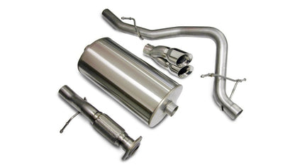 Corsa Performance 07-08 Chevrolet Tahoe 5.3L V8 Polished Sport Cat-Back Exhaust