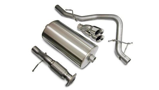 Corsa Performance 07-08 Chevrolet Tahoe 5.3L V8 Polished Sport Cat-Back Exhaust