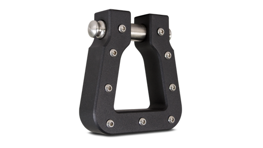 Body Armor 4x4 Mega D-Ring Black Single 5141-B
