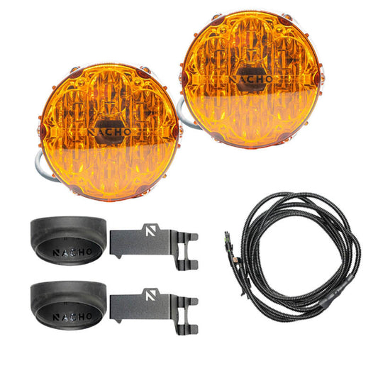 ARB Nacho Toyota SAE Only Plug N Play Fog Light Kit - Amber V3TO1KASO