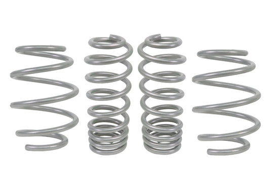 Whiteline F and R Coil Springs - lowered