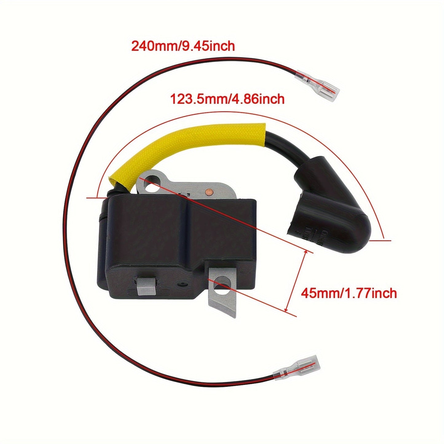 Ignition Coil for Husqvarna String Trimmer — Replaces 530039145