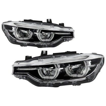 SPYDER BMW F30 3 Series 4Dr LED Projector Headlights Chrome PRO-JH-BF3012H-4D-LED-C 9948534