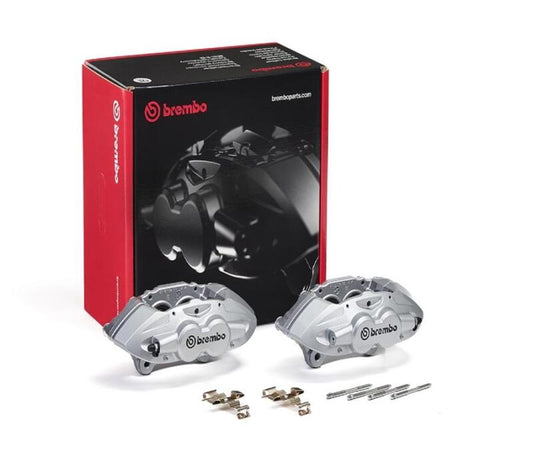 Brembo OE Front Hydraulic X-Style Brake Caliper - Silver FALE32