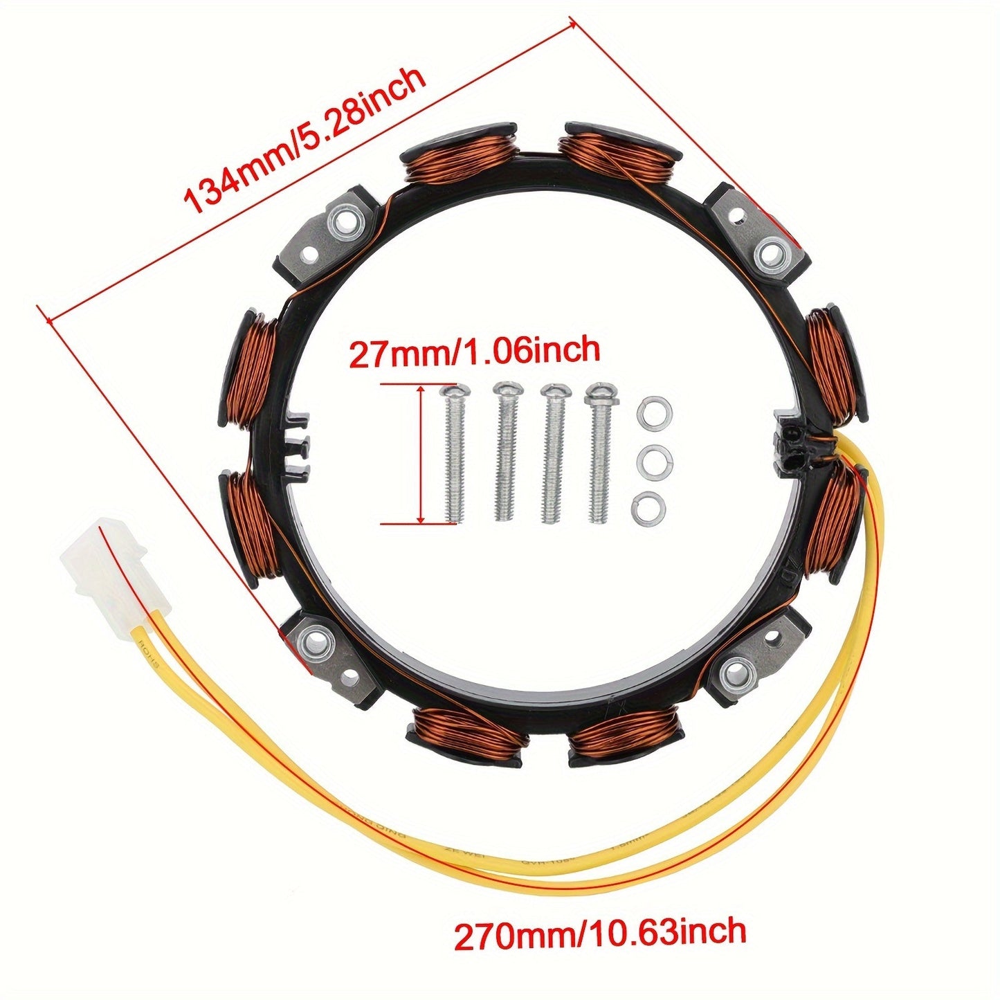 Alternator Stator Lawn Mower — Replaces 592830