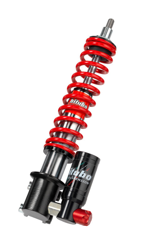 Bitubo Suspension Bitubo GEV0 Vespa Front Monoshock Adjustable: Spring Preload, Compression, Red Spring PV039GEV01