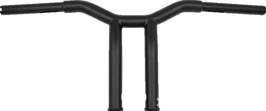 Burly Brand Dominator Raked Bar 10in - Matte Black B12-6051SB