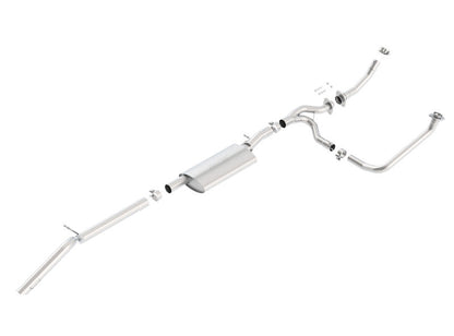 Borla 12-15 Jeep Wrangler 3.6L V6 Auto/Manual Trans Turndown Tip Dual Left Rear Exit Exhaust 140634