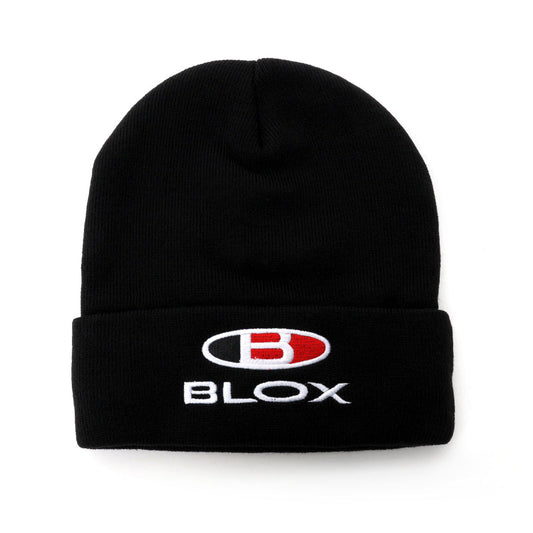 BLOX Racing Classic Beanie - Black w/ Stacked Logo BXAP-00126