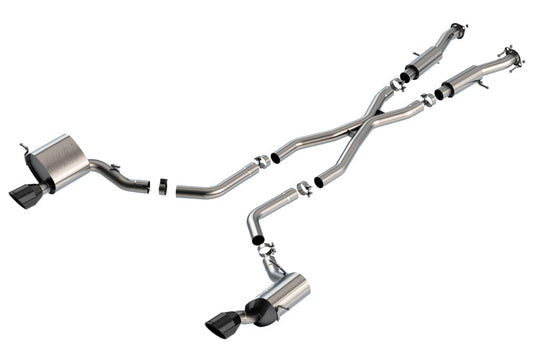 Borla 15-21 Jeep Grand Cherokee SRT 6.4L V8 AWD ATAK Cat-Back Exhaust System