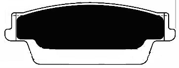 Porterfield Brake Pads for 2004 CADILLAC SRX