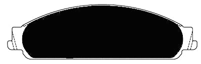 Porterfield Brake Pads for 2008 FORD TAURUS