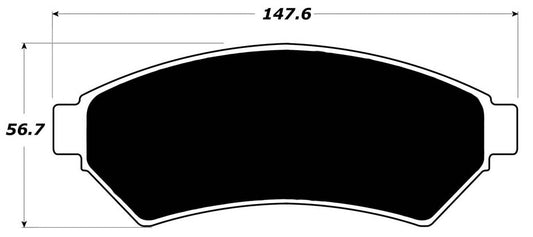Porterfield Brake Pads for 2005 CHEVROLET UPLANDER