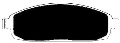 Porterfield Brake Pads for 2008 JEEP COMMANDER