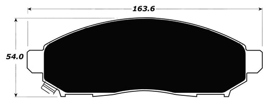 Porterfield Brake Pads for 2010 NISSAN PATHFINDER V6