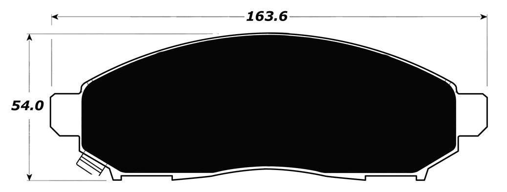 Porterfield Brake Pads for 2007 NISSAN PATHFINDER