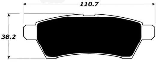 Porterfield Brake Pads for 2008 NISSAN XTERRA