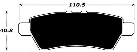 Porterfield Brake Pads for 2008 NISSAN PATHFINDER V6