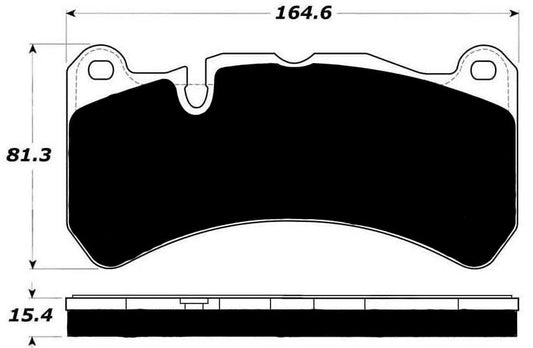 Porterfield Brake Pads for 2006 MERCEDES-BENZ CLK55 AMG