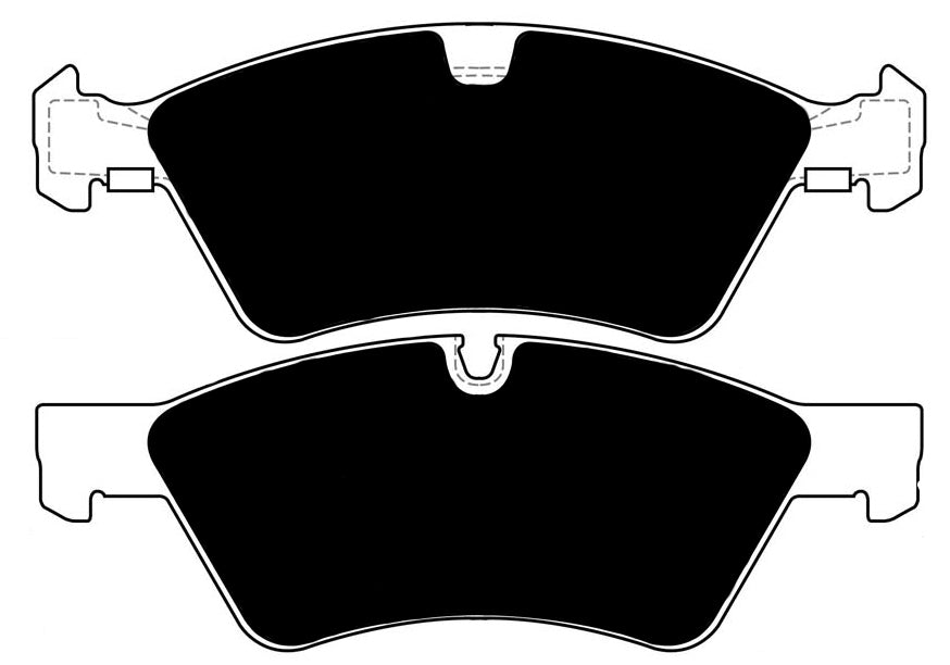 Porterfield Brake Pads for 2012 MERCEDES-BENZ R350 350mm Front Discs