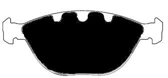 Porterfield Brake Pads for 2006 BMW M5 - w/Iron Discs