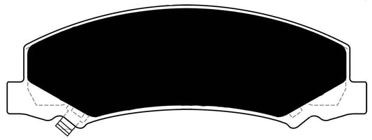 Porterfield Brake Pads for 2016 CHEVROLET IMPALA Police