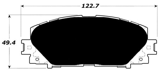 Porterfield Brake Pads for 2012 LEXUS CT200H