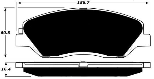 Porterfield Brake Pads for 2012 KIA SEDONA