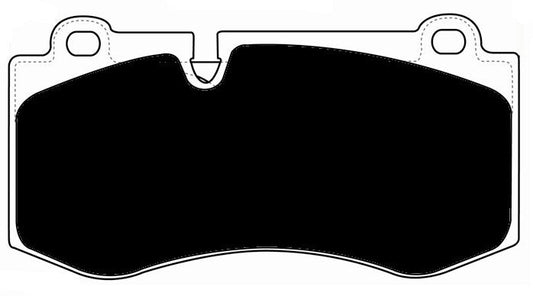Porterfield Brake Pads for 2008 MERCEDES-BENZ CL600