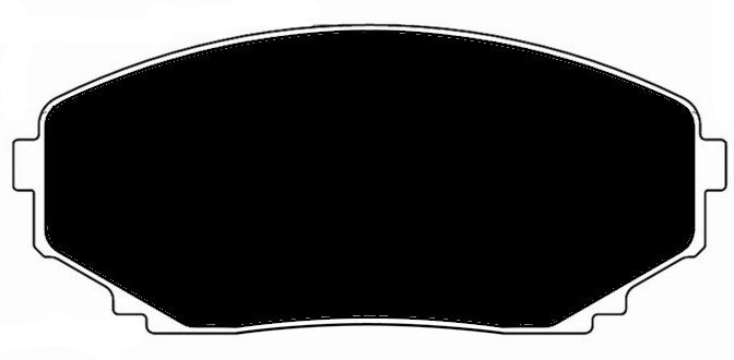 Porterfield Brake Pads for 2009 LINCOLN MK X
