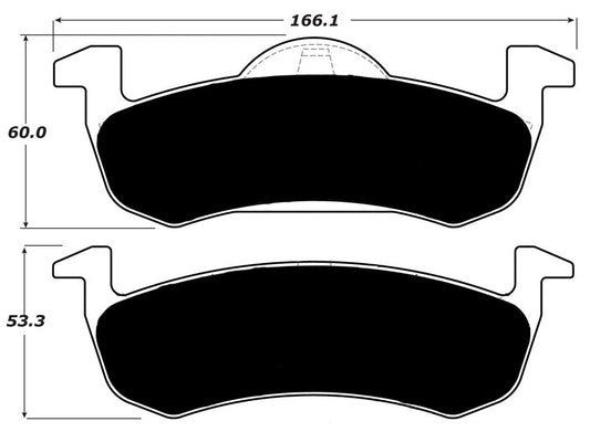 Porterfield Brake Pads for 2008 LINCOLN NAVIGATOR
