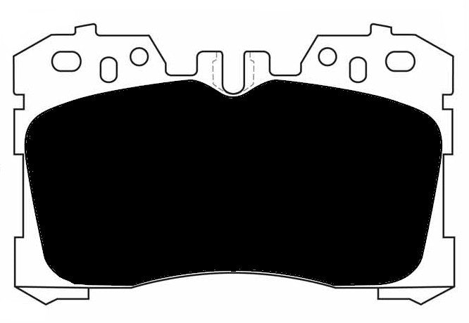 Porterfield Brake Pads for 2011 LEXUS LS 600h L