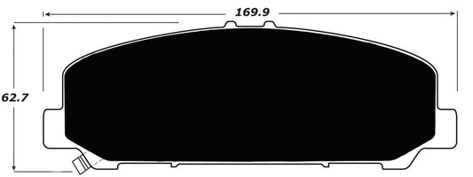 Porterfield Brake Pads for 2008 NISSAN TITAN