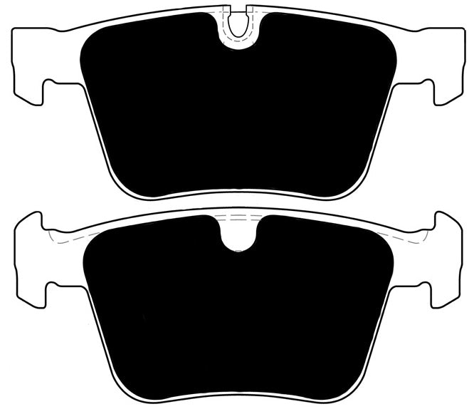 Porterfield Brake Pads for 2008 MERCEDES-BENZ S65 AMG - w/Iron Discs